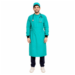 ot gown plain